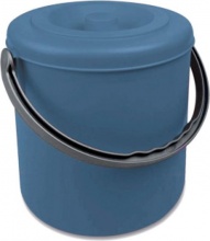 STEFANPLAST 20213 Pattumiera EUREKA colore Blu 20 Litri