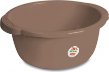 STEFANPLAST 28373 Bacinella Tonda cm 40x18h 14 Litri colore Tortora