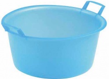 STEFANPLAST 28550 Bacinella Tonda Polietilene colore Azzurro lt 50 55