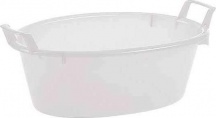 STEFANPLAST 31451 Bacinella Ovale Polietilene colore Bianco lt 12 45