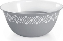STEFANPLAST 55102 Insalatiera Capacit� 4,9 Litri Tosca 29 x 13 cm colore Grigio