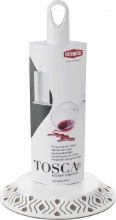 STEFANPLAST 55300 Portarotolo Cucina Tosca diam 17 x 30 h Tortora Resina
