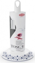 STEFANPLAST 55301 Portarotolo Cucina Tosca diam 17 x 30 h Blu Resina