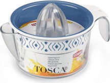 STEFANPLAST 55951 Spremiagrumi Manuale con becco e manico Blu  Tosca
