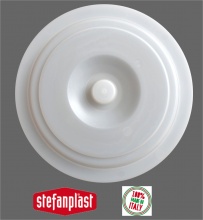 STEFANPLAST 591 Coperchio per Bidone Lt 50 70 Bianco