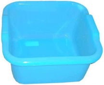 STEFANPLAST 66300 Bacinella Quadra Catino Plastica lt 7 cm 30x30x12,5 h Linea Pulizia