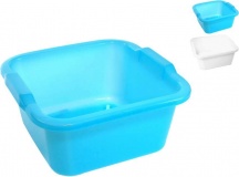 STEFANPLAST 66340 Bacinella Quadra Catino Plastica lt 11 cm 34x34x14 h - Linea Pulizia