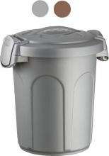 STEFANPLAST 70314 Pattumiera Bidone Spazzatura Coperchio 8 Lt Tortora  Speedy