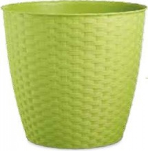 STEFANPLAST 73474 Vaso plastica fiori piante Interno Esterno Portavaso Tortora