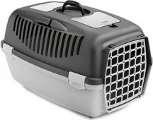 STEFANPLAST 97366 Trasportino Cani e Gatti Taglia Media Grigio  GULLIVER 3