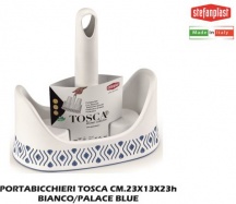 STEFANPLAST SF55901 Portabicchieri Tosca BiancoPalace Blue