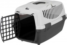 STEFANPLAST SF97183 Trasportino per Animali Gulliver 1 PP Grigio ChiaroScuro
