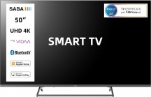Saba SA50KM10VDA Smart TV 50 Pollici 4K Ultra HD LED VIDAA Nero