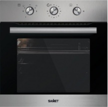 Samet ADONEGAS Forno a Gas Incasso Multifunzione Grill 60 lt 60 cm Classe A Inox