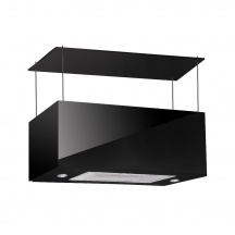 Samet DIAMONDISLAND60BL Cappa Cucina Aspirante Isola 60cm A Cristallo Nero Diamond Samet