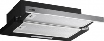 Samet NEWSLIM60SAMET Cappa Cucina Aspirante Sottopensile Incasso 60cm Cl. D NeroInox NewSlim60