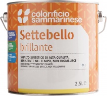 Sammarinese 35100123 Smalto Sintetico Settebello Lt. 0,125 Verde Firenze