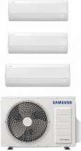 Samsung AR60F09C1AWNEU+AR60F09C1AWNEU+AR60F12C1AWNEU+AJ052TXJ3 Climatizzatore Trial Split Inverter 9+9+12 AJ052TXJ Windfree Comfort S2