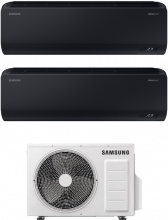 Samsung AR70F09C1ABNEU + AR70F09C1ABNEU + AJ050TXJ2KG Climatizzatore Dual split 9+9 Inverter WIFI AJ050TXJ2KG Windfree Black