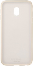 Samsung EF-AJ330TFEGWW Custodia Galaxy J3 2017 cover cellulare smartphone Oro
