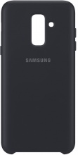 Samsung EF-PA605CBEGWW Custodia Galaxy A6+ Plus colore Nero