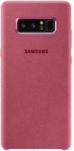 Samsung EF-XN950APEGWW Cover Custodia Alcantara per Note 8 Rosso