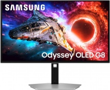 Samsung LS27HG800SUXEN Monitor PC Gaming 27" 4K Ultra HD OLED Risposta 0,03 ms Argento G80HF