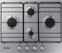 Samsung NA64H3110BS Piano cottura 4 Fuochi incasso a gas L 60 cm col Inox
