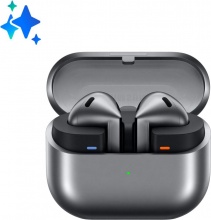 Samsung SM-R530NZAAITV Auricolari Bluetooth TWS AI In-ear Silver Galaxy Buds3