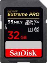 Sandisk SDSDXXG-032G-GN4IN Scheda di Memoria 32 GB SDHC Classe 10 UHS-I Extreme