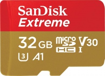 Sandisk SDSQXAF-03 Scheda di Memoria Micro SD Ultra A1 32 Gb+Adattatore SD 2GGN6MA