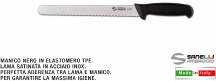 Ambrogio Sanelli N536324 Coltello Supra Panettiere cm 24