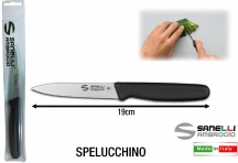 Ambrogio Sanelli N568109 Coltello Supra Spelucchino cm 9 Busta