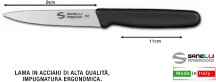 Ambrogio Sanelli N683009 Coltello Supra Spelucchino Dentato cm 9 Busta