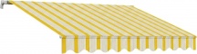 SANGIORGIO srl 3912 Tenda da Sole a Caduta cm 400xh.300 GialloBianco