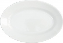Saturnia T01001029 Vassoio Ovale Tivoli cm 31 Porcellana Bianco