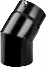 Save Fumisteria NNO1504 Gomito Curva 45� Tubo Scarico Fumi per Stufe Plus 15 cm