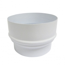 Save Fumisteria EB10F12M Aumento Smaltato colore Bianco 1012