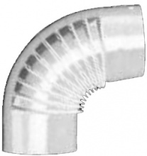 Save Fumisteria B1203 Gomito Smaltato � cm 12 90� Bianco