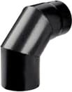 Save Fumisteria NNO1203 Curva per Legna Gomito 90 Smalto Nero Opaco d 12 cm Nero
