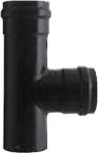 Save Fumisteria PN805F Tuobo a T pellet per Pellet  8 cm colore Nero