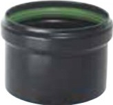 Save Fumisteria PN819C Tappo per tubi a "T" per Pellet  � 8 cm colore nero opaco