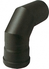 Save Fumisteria PN1203 Curva Gomito tubi stufe a pellet Angolo 90� Att MF Nero