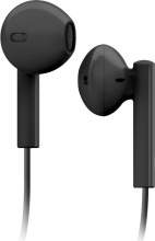 Sbs 65c Auricolari cablate con Microfono colore Nero