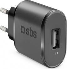 Sbs SBSTETR1USB1A Alimentatore 1000Mah Usb Nero