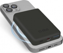 Sbs TEBB5000MAG1CK Powerbank 5000 mAh Polimeri di litio (LiPo) Carica Wireless