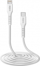 Sbs TECABLELIGTC2W Cavo Lightning  Type-C Lunghezza 2 metri Bianco
