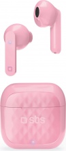 Sbs TEEARAIRFREETWSBTP Auricolari Bluetooth in-ear Custodia ricarica colore Rosa TEEARAIRFREETWSP