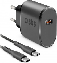 Sbs TEKITTRTC15W Caricabatterie per Dispositivi Mobili 15W Universale Nero