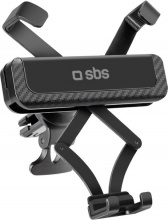 Sbs TESUPGRAVSTD Supporto Auto per Smartphone a Clip Nero